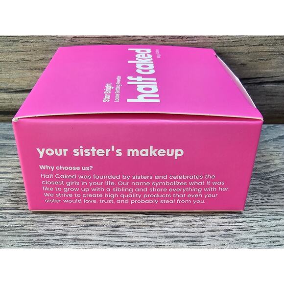 Half Caked Star Bright Loose Setting Powder in Pink Full Size - Picture 3 of 4